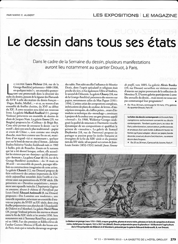 Gazette Drouot 11-19 mars 2010